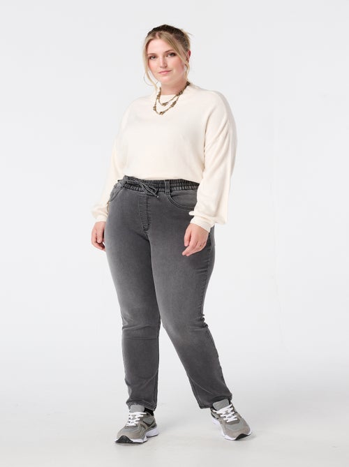 MS MODE Pull Pull en maille fine à manches ballon - Kiabi