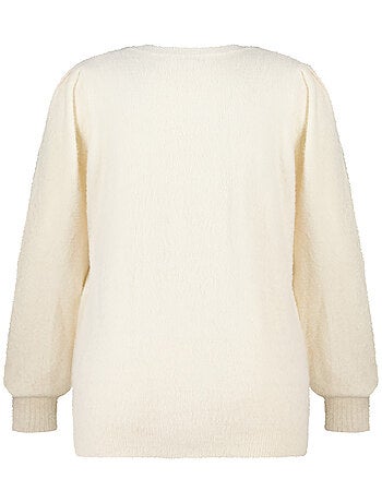 MS MODE Pull Pull tricoté en fil doux