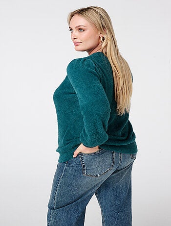 MS MODE Pull Pull tricoté en fil doux