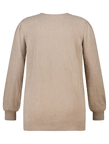 MS MODE Pull Pull tricoté en fil doux