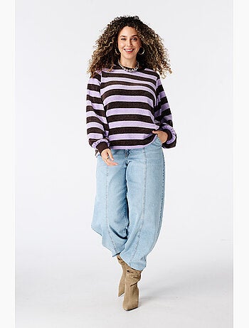 Ms mode pull rayé
