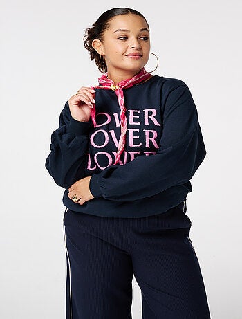 MS MODE Pull Sweat-shirt imprimé