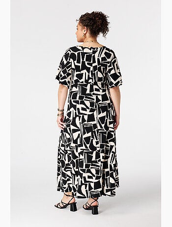 Ms mode robe imprimée