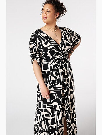 Ms mode robe imprimée