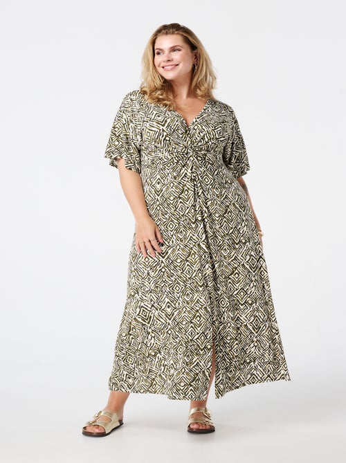 MS MODE Robe Robe avec détail torsadé - Kiabi