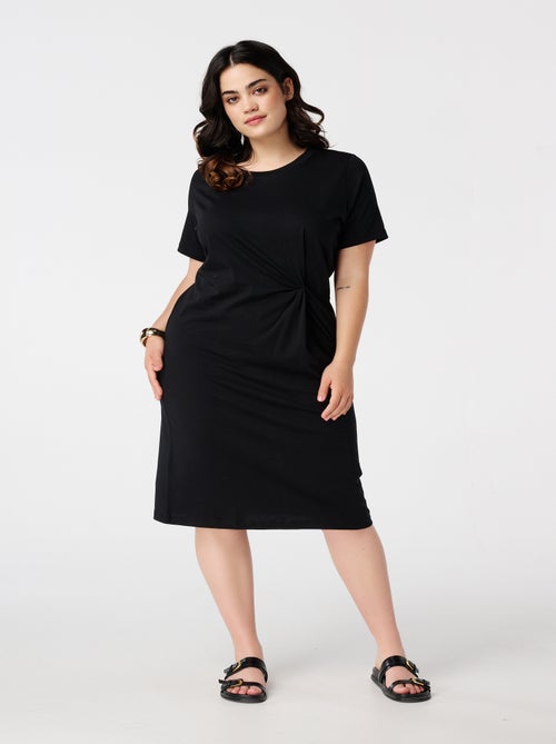 MS MODE Robe Robe avec détail torsadé - Kiabi