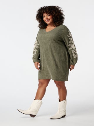 MS MODE Robe Robe avec détails