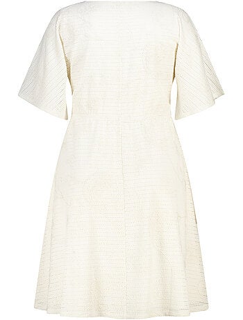 MS MODE Robe Robe courte à manches papillon