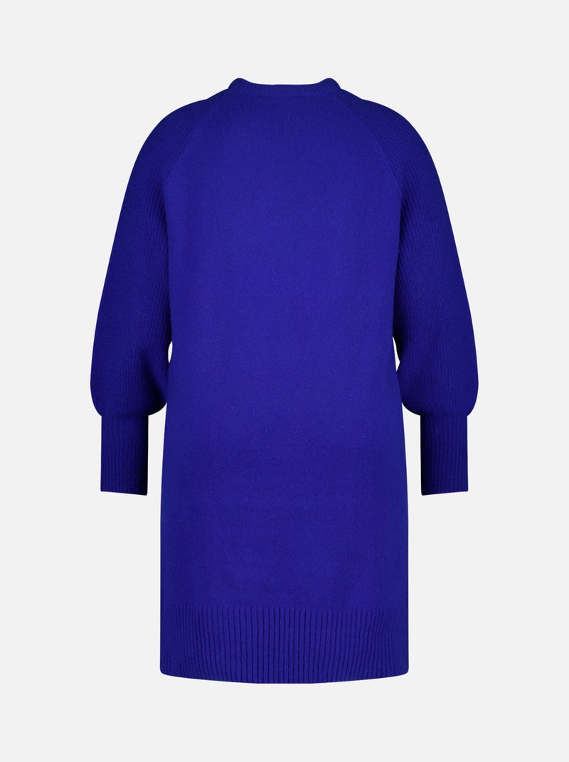 MS MODE Robe Robe en maille Bleu cobalt - Kiabi