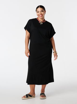MS MODE Robe Robe longue extensible
