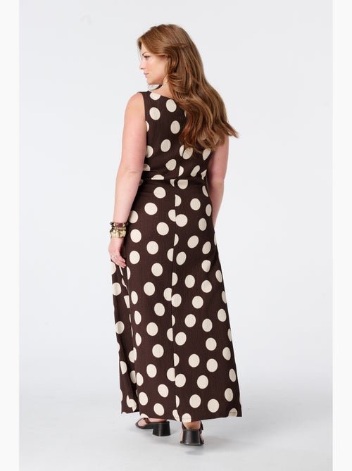 MS MODE Robe Robe maxi avec imprimé - Kiabi MS MODE Robe Robe maxi avec imprimé - Kiabi