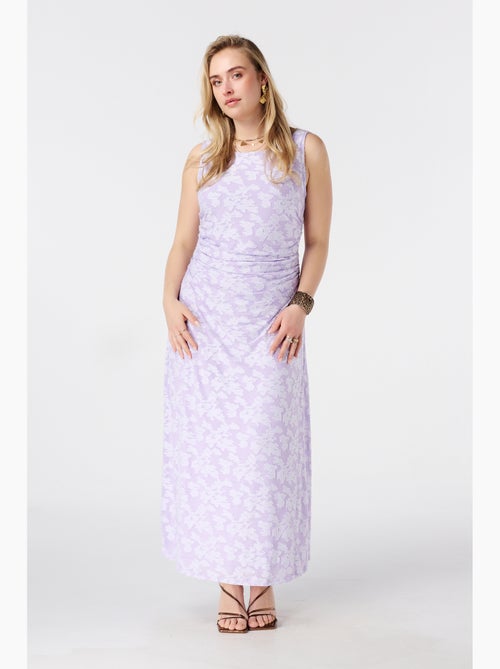 MS MODE Robe Robe maxi jacquard - Kiabi