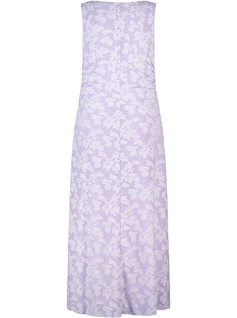 MS MODE Robe Robe maxi jacquard Violet - Kiabi