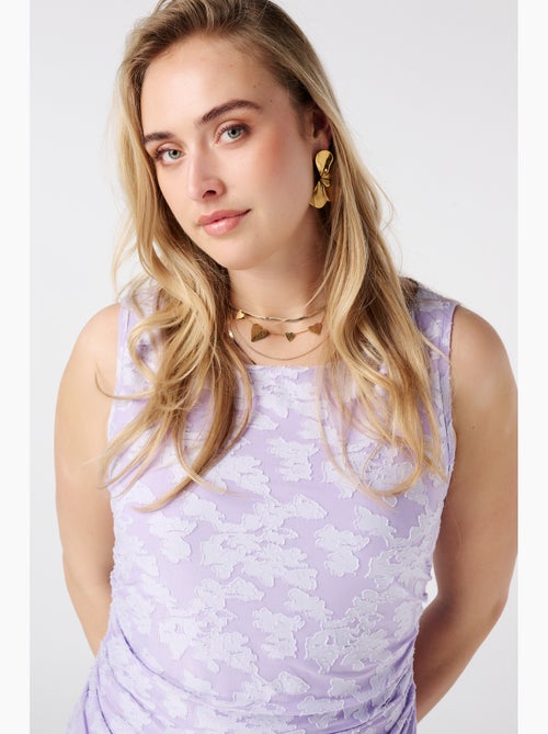 MS MODE Robe Robe maxi jacquard - Kiabi
