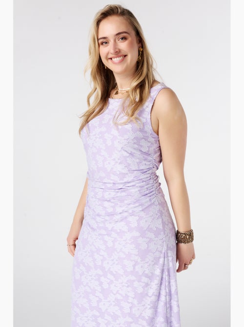 MS MODE Robe Robe maxi jacquard - Kiabi
