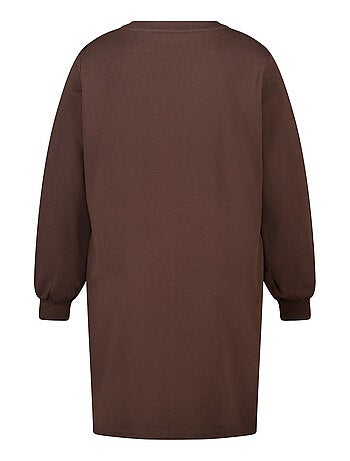 MS MODE Robe Robe-pull avec texte
