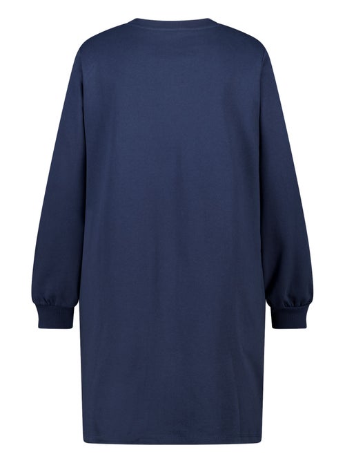 MS MODE Robe Robe sweat avec inscription - Kiabi