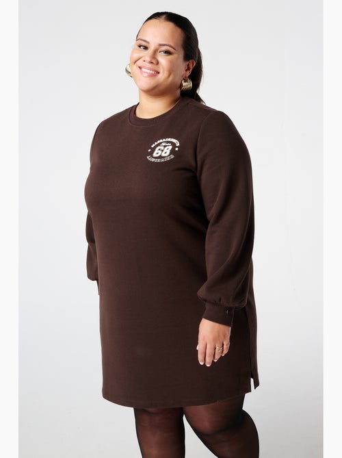 MS MODE Robe Robe sweat - Kiabi