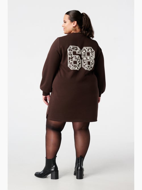 MS MODE Robe Robe sweat - Kiabi