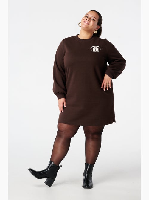 MS MODE Robe Robe sweat - Kiabi