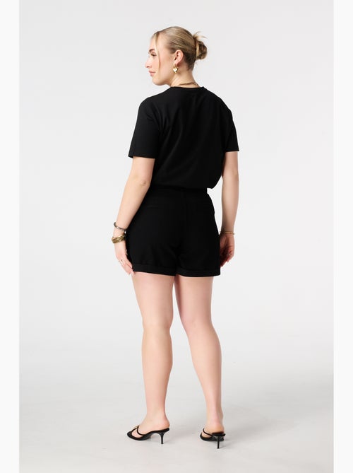 Ms mode short en denim avec ceinture - Kiabi Ms mode short en denim avec ceinture - Kiabi