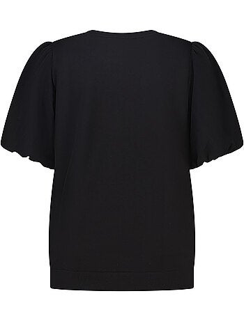 Ms mode sweat à manches bouffantes courtes