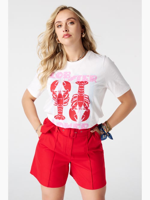Ms mode t shirt à imprimé - Kiabi