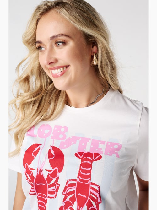 Ms mode t shirt à imprimé - Kiabi