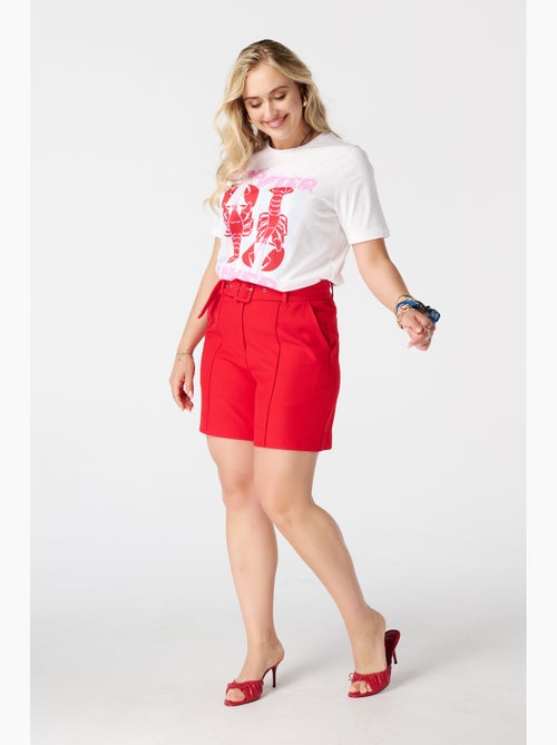 Ms mode t shirt à imprimé - Kiabi