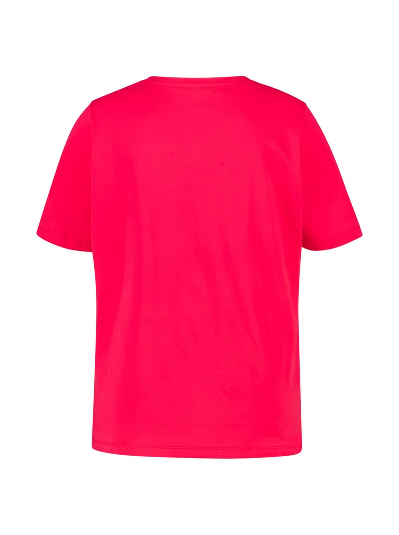 MS MODE T-shirt T-shirt à imprimé Rose fushia - Kiabi