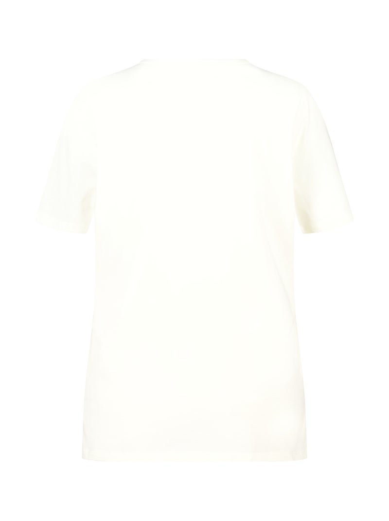 MS MODE T-shirt T-shirt avec broderie Beige - Kiabi