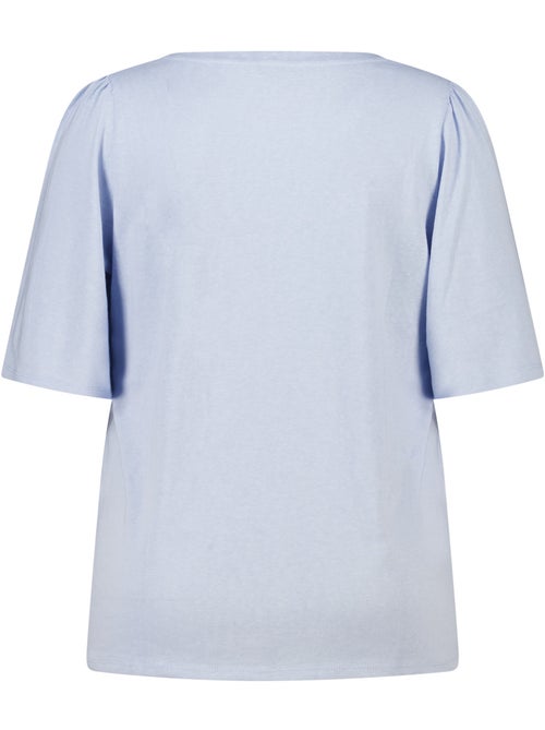 Ms Mode T-Shirt t shirt avec col en v - Kiabi Ms Mode T-Shirt t shirt avec col en v - Kiabi