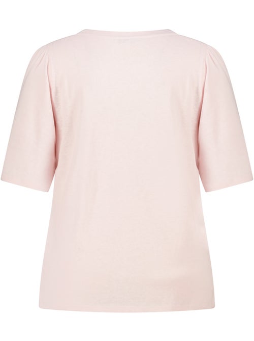 MS MODE T-shirt T shirt avec col en V - Kiabi