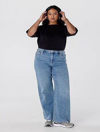MS MODE T-shirt T-shirt avec détails en dentelle