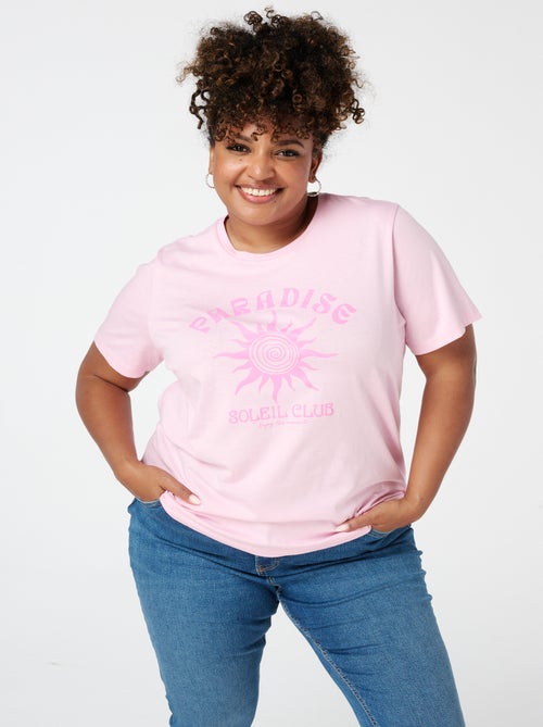 MS MODE T-shirt T-shirt avec impression - Kiabi
