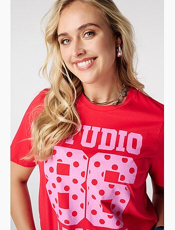 MS MODE T-shirt T shirt avec imprimé