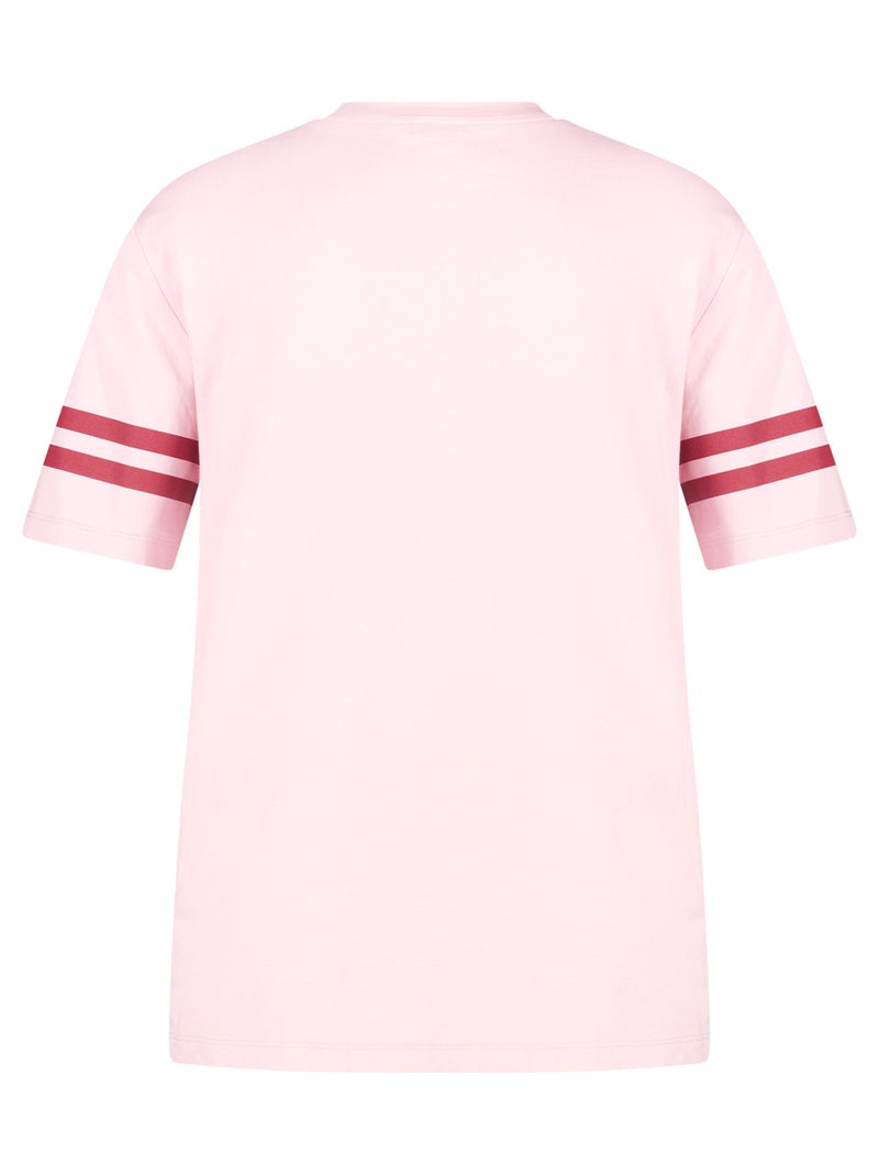 MS MODE T-shirt T-shirt avec paillettes Rose - Kiabi