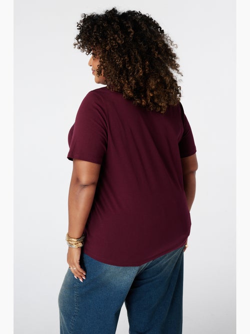 MS MODE T-shirt T shirt avec perles - Kiabi