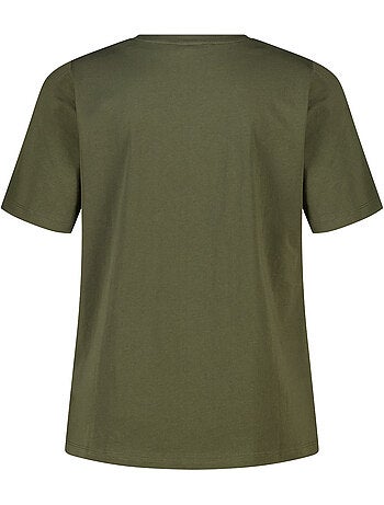 MS MODE T-shirt T shirt avec perles