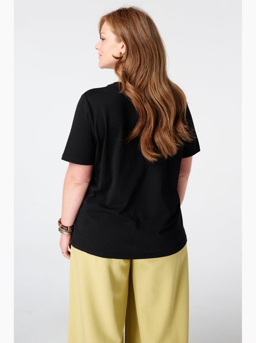 MS MODE T-shirt T shirt avec perles - Kiabi