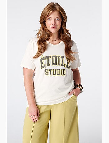 MS MODE T-shirt T shirt avec texte