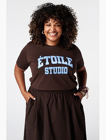MS MODE T-shirt T shirt avec texte