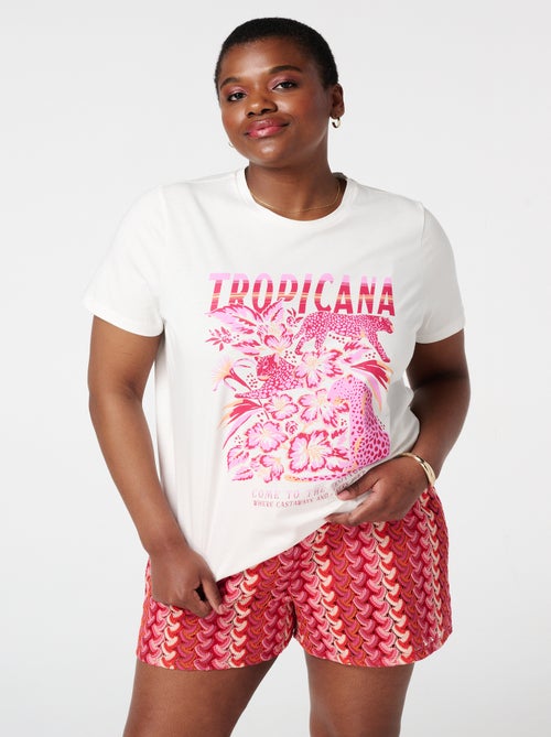 MS MODE T-shirt T-shirt imprimé - Kiabi