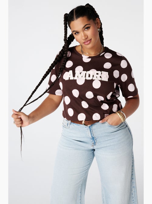 MS MODE T-shirt T shirt imprimé - Kiabi