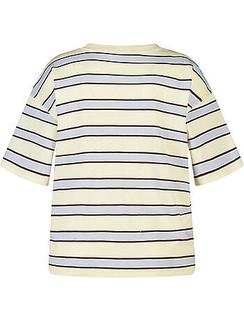 MS MODE T-shirt T shirt oversize avec illustration