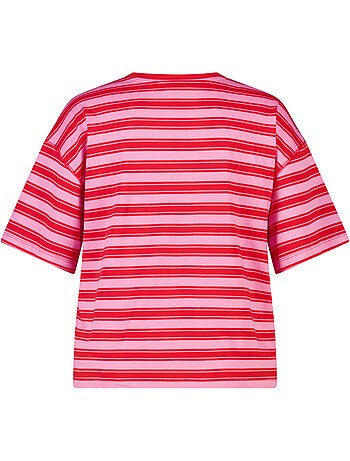 MS MODE T-shirt T shirt oversize avec illustration