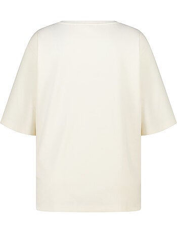 MS MODE T-shirt T shirt oversize avec imprimé