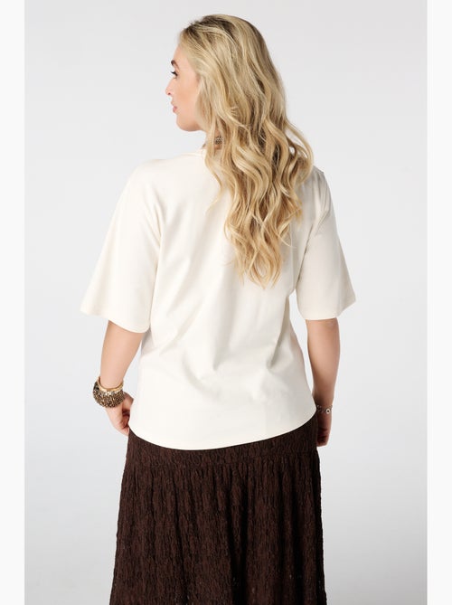 MS MODE T-shirt T shirt oversize avec imprimé - Kiabi