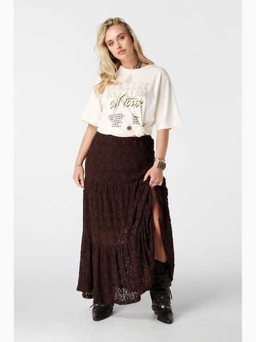 MS MODE T-shirt T shirt oversize avec imprimé - Kiabi