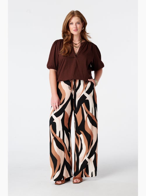 Ms mode top avec manches bouffantes - Kiabi Ms mode top avec manches bouffantes - Kiabi